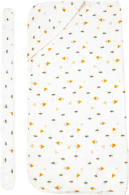 Baby Swaddle Blanket Baby Blankets for Boys, Baby Sleep Sack Infant Swaddle, Newborn Swaddle Blankets for Baby Boy Blanket, Toddler Blankets for Boys Baby Boy Blankets Baby Sleeping Bag(Bee)
