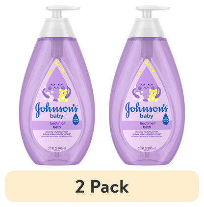 (2 Pack)  Tear-Free Bedtime Baby Bath, Soothing Aromas, 27.1 Fl. Oz