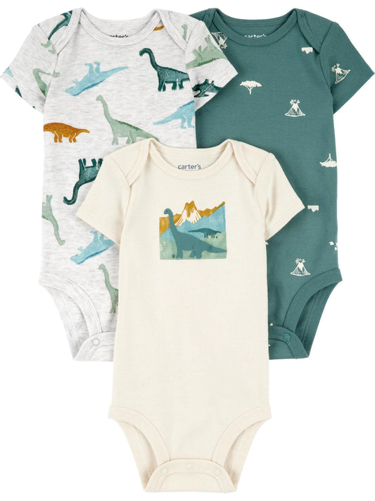 Baby Bodysuit, 3-Pack, Sizes Preemie-18 Months