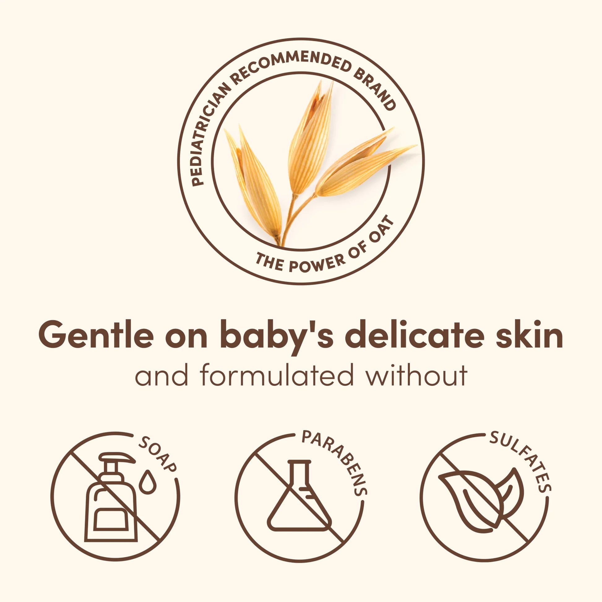 Baby Welcome Little One Gift Set, Nourishing Oat, 5 Items