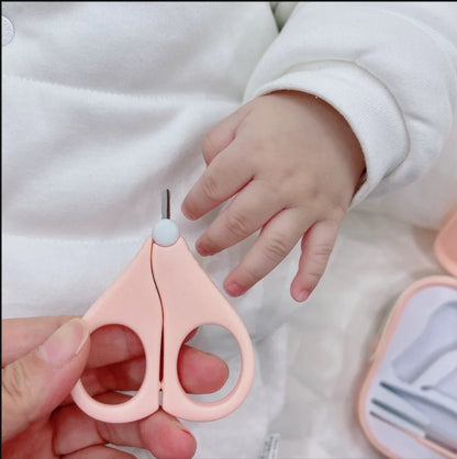Baby Grooming Kit Newborn, 5 in 1 Baby Grooming and Health Care Kit with Nail Clippers and More for Newborn Infant Toddlers Baby Boys Girls
