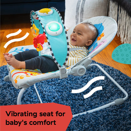 Ocean Explorers Kick to It Opus Musical Infant to Toddler Rocker, Ages 0+ Months