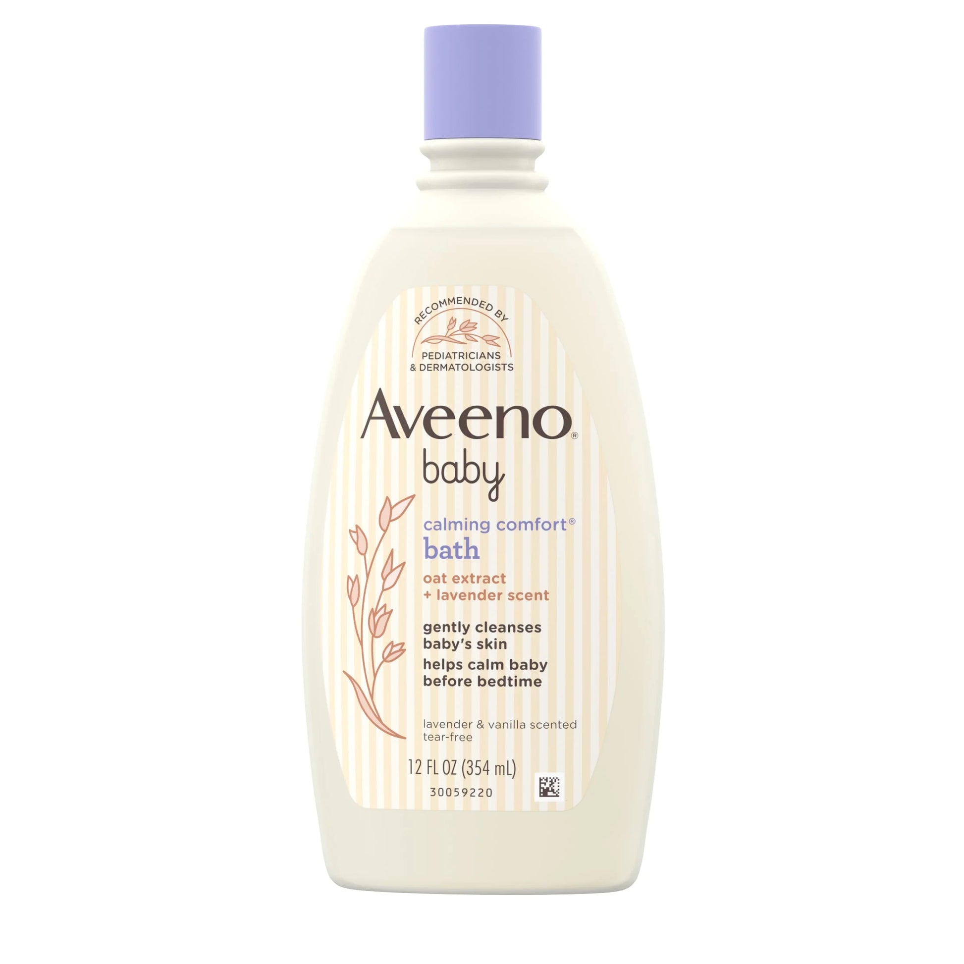 (2 Pack)  Baby Calming Comfort Lavender & Vanilla Bath & Wash, 12 Fl. Oz