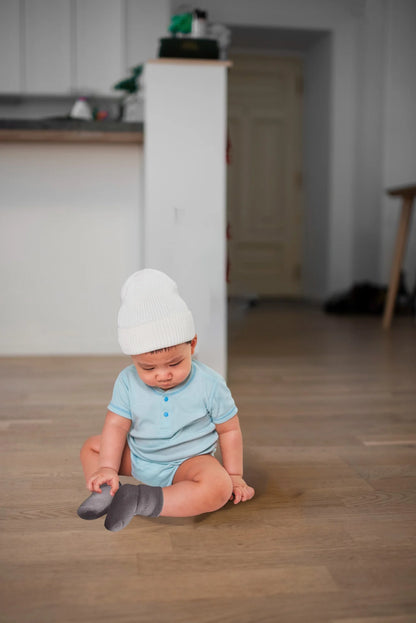 Unisex Toddler Socks, Baby Boy Socks, 9 Pack - Non Slip Low-Cut Grip Socks for Infants & Toddlers, Multi-Color