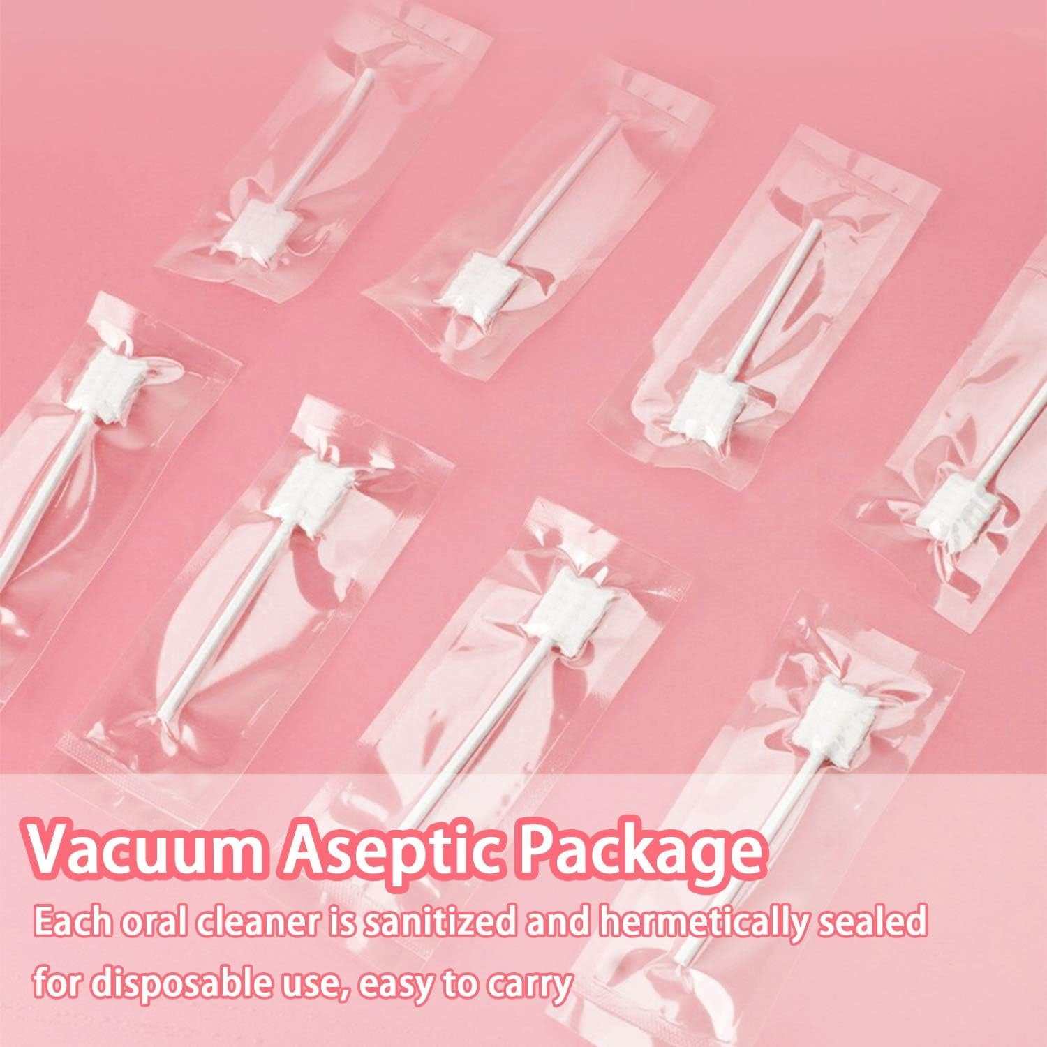 62PCS Baby Tongue Cleaner, Baby Oral Cleaner Newborn Baby Toothbrush,Disposable Infant Toothbrush Clean Mouth,Gauze Gum Clean Stick Dental Care for 0-36 Month +1 Finger Toothbrush with Case